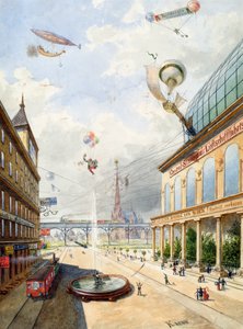Wien om hundra år av Edmund Krenn