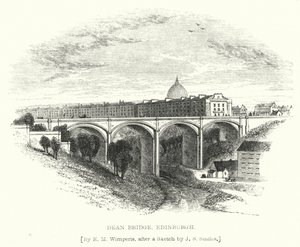 Dean Bridge, Edinburgh (gravyr)