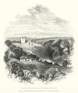 Metcalfs födelseplats, Knaresborough (gravyr)