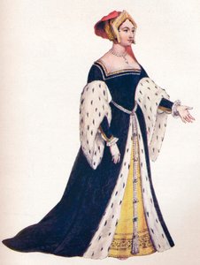 Anna Boleyn, eller Anne Bullen, drottning av England 1533, 1902