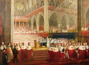 Drottning Victorias kröning den 28 juni 1838
