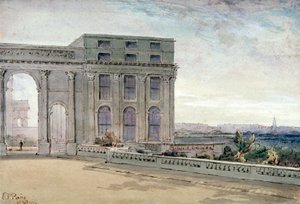 Utsikt över Chester Terrace, Regent