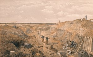 Dike av Bastion Du Mat, 1856