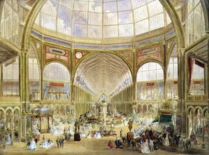 Interiör av den internationella utställningen 1862 av Edmund Walker