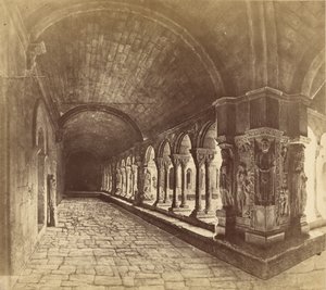 Arles. Klostergången i Saint-Trophime av Édouard Baldus