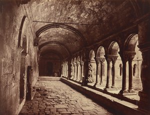 Arles. Klostergången i Saint-Trophime av Édouard Baldus