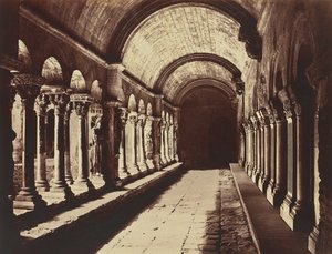 Arles. Klostergången i Saint-Trophime av Édouard Baldus