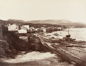 Bandol, K. 1860. av Édouard Baldus