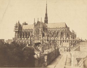 Katedralen i Amiens av Édouard Baldus