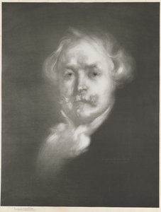 Edmond de Goncourt av Édouard Baldus