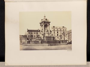[Fontaine Saint Sulpice] (nr 76) av Édouard Baldus