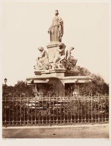 Nîmes, fontän av Édouard Baldus