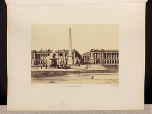 Place de la Concorde (nr 45) av Édouard Baldus