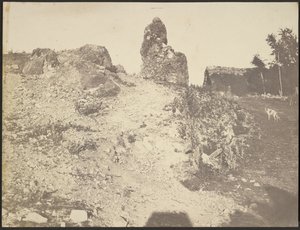 [Rocky Landscape] av Édouard Baldus