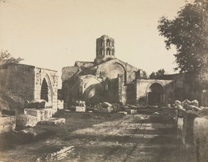 Saint-Honorat, nära Arles av Édouard Baldus