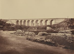 Bandol Viaduct. av Édouard Baldus