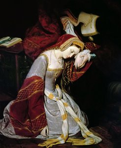 Anne Boleyn i Towern i London av Edouard Cibot