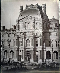 Verk från Denon-paviljongen på Louvren