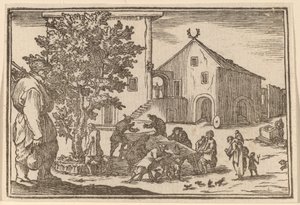 Krog av Edouard Eckman after Jacques Callot