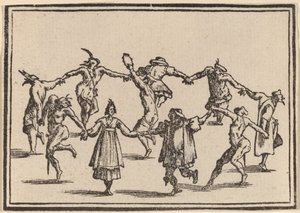 Dansen av Edouard Eckman after Jacques Callot
