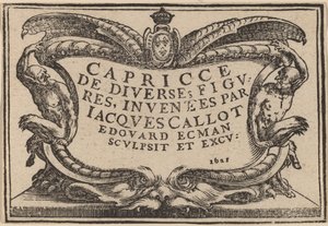 Titelsida för "The Capricci"