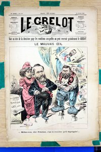 Omslag till "" Le Grelot "", Satirical in Colors