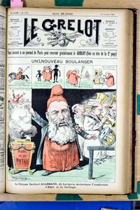 Omslag till "" Le Grelot"", nummer 1024, Satirical in Colors
