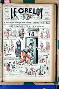 Omslag till "" Le Grelot"", nummer 1025, Satirical in Colors