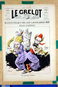 Omslag till "" Le Grelot"", nummer 1054, Satirical in Colors