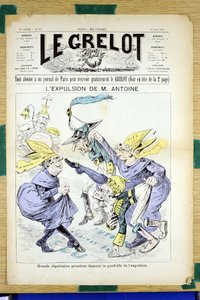 Omslag till "" Le Grelot "", nummer 835, Satirique en Couleurs
