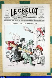 Omslag till "" Le Grelot "", nummer 908, Satirique en Couleurs