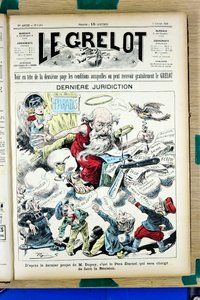 Omslag till "" Le Grelot "", nummer 1452, Satirique en Couleurs