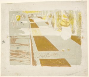 The Avenue av Édouard Jean Vuillard