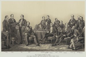 Pariskongressen av Edouard Louis Dubufe