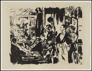 På kaféet, 1874 av Édouard Manet