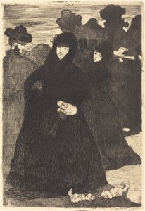 Vid Prado (Au Prado) av Édouard Manet