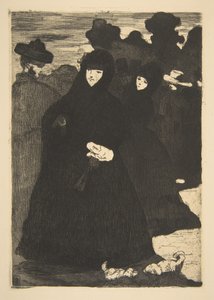 Vid Prado, 1863, omarbetad ca. 1867. av Édouard Manet