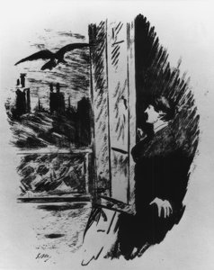 Jag var fönsterporten... av Édouard Manet