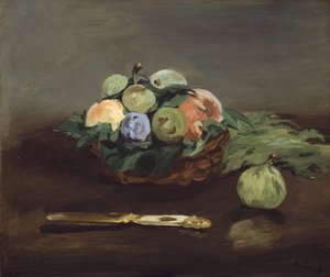 Korg med frukt av Édouard Manet
