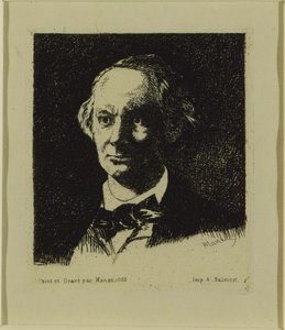 Baudelaire av Édouard Manet