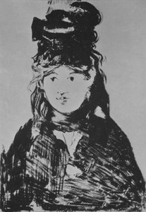 Berthe Morisot, ca. 1870-talet, 1946. av Édouard Manet