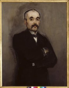 Porträtt av Clemenceau av Édouard Manet