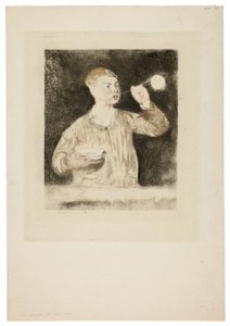 Pojke som blåser såpbubblor av Édouard Manet