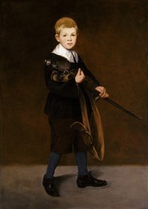 Pojke med ett svärd av Édouard Manet