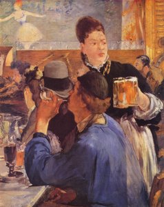 Hörnet av ett café - konsert av Édouard Manet