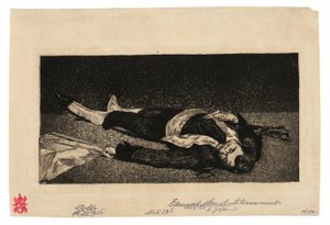 Död Toreador av Édouard Manet