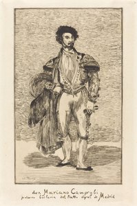 Dansaren Don Mariano Camprubi, 1862. av Édouard Manet
