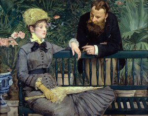 I växthuset av Édouard Manet