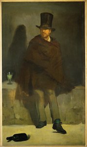 The Absinthe Drinker (olja på duk) av Edouard Manet