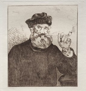 Rökaren. av Édouard Manet